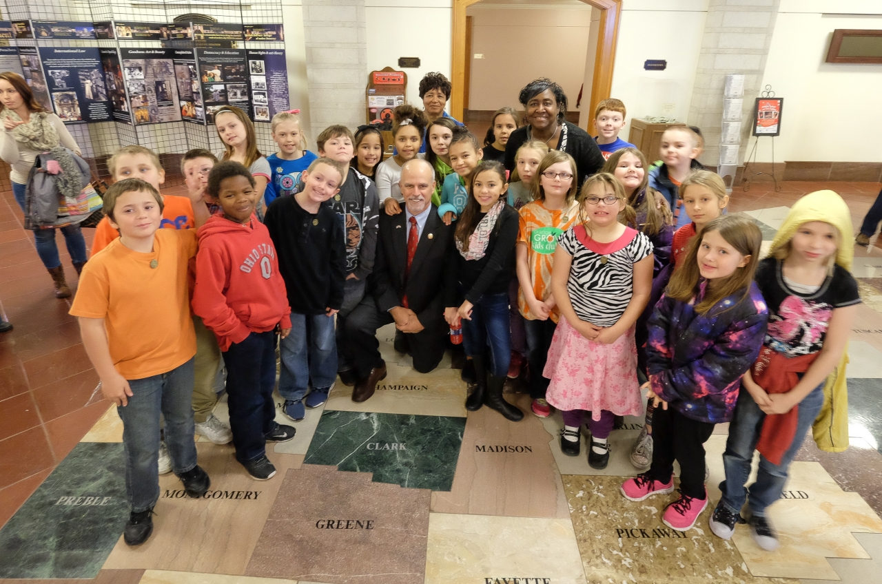 Rep. Koehler Welcomes Local Students to Statehouse