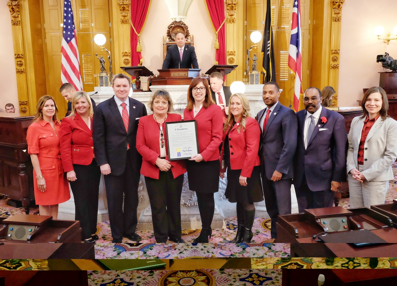 State Representative Cheryl Grossman Honors the Ohio Chapter of the American Heart Association