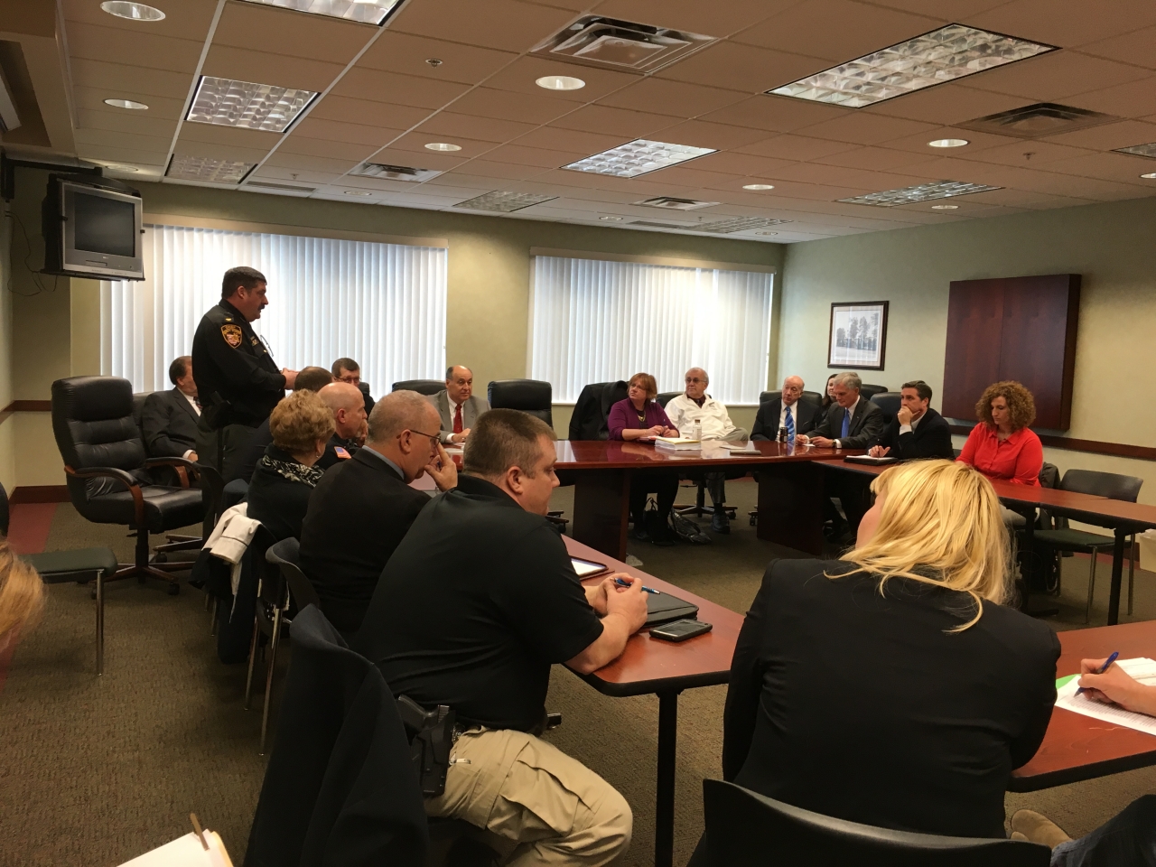 Representative Burkley Joined by Regional Leaders to Discuss Drug Epidemic