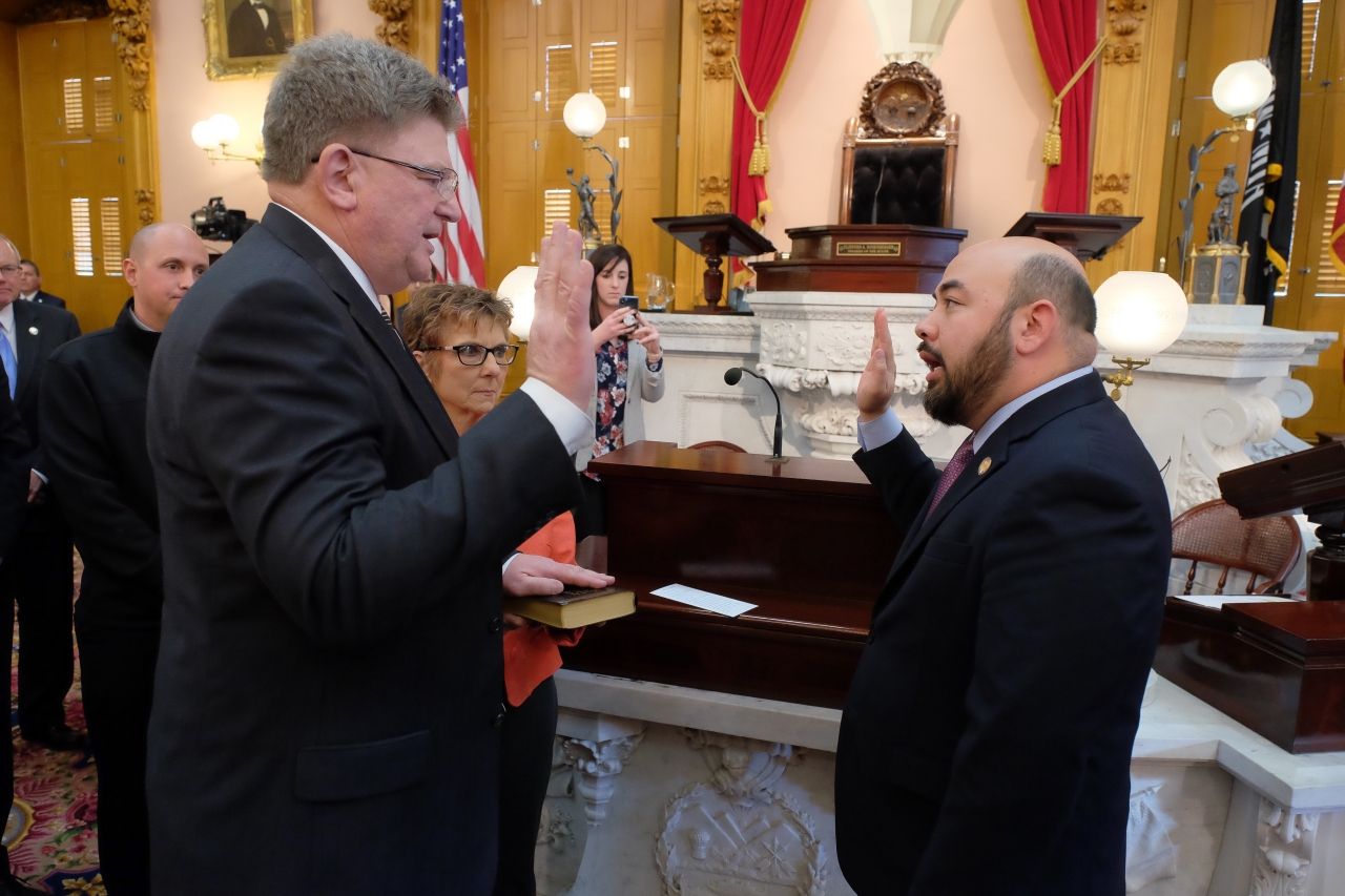 Jim Hoops Sworn In as State Representative of the 81st Ohio House District