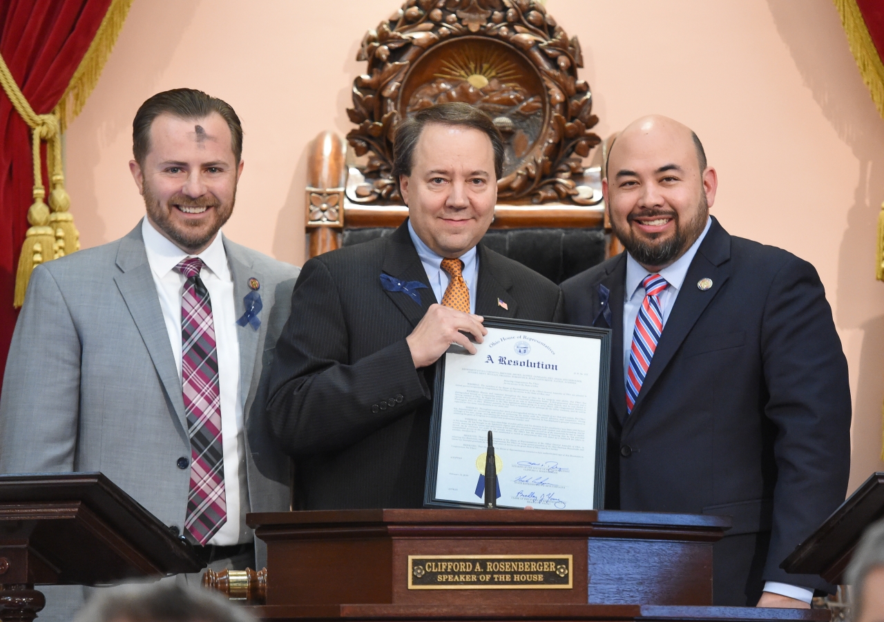 Rep. Carfagna Honors Congressman Tiberi with Resolution for Service to Ohio